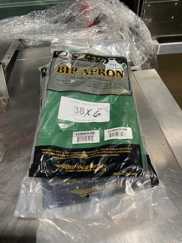 NEW! Crew Ware Professional Bib Apron! 6x Your Bid! - Image 1 of 3