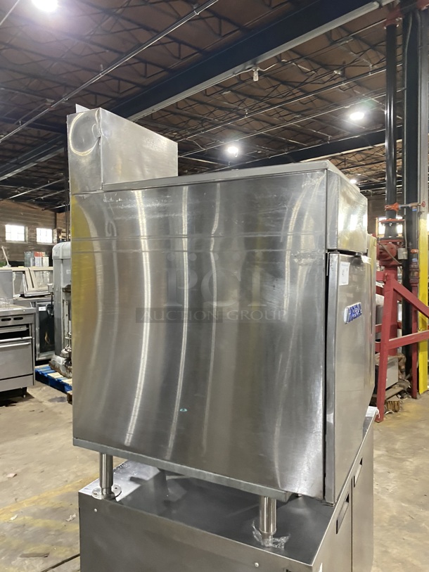 IMPERIAL Stainless Steel Deep Fryer!  On Legs! Natural Gas! Model IFS-CHPTL-RES Serial 02177423  - Image 3 of 8
