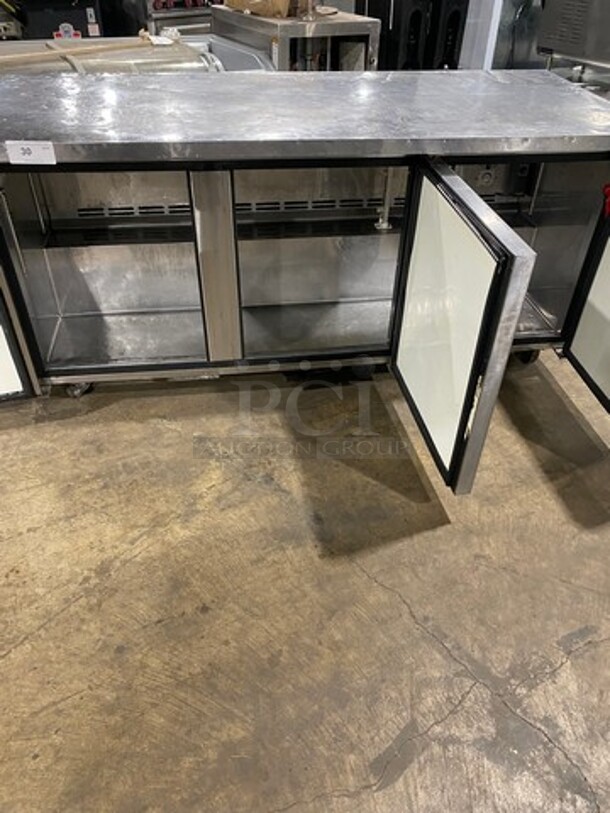 Turbo Air Commercial 3 Door Lowboy/Worktop Cooler! All Stainless Steel! On Casters! Model: TUR72SD SN: UR72808021 115V 60HZ 1 Phase - Image 5 of 7
