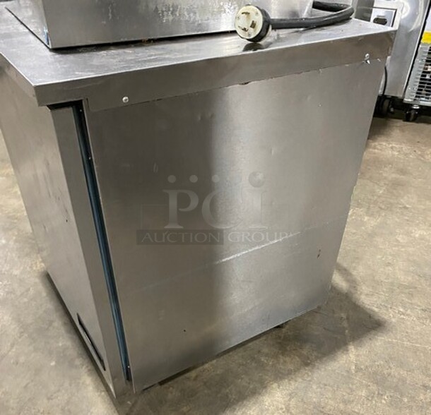 Delfield Commercial Single Door Lowboy/Worktop Cooler! Stainless Steal! MODEL 406 SN:0809152001376 115V - Image 3 of 7
