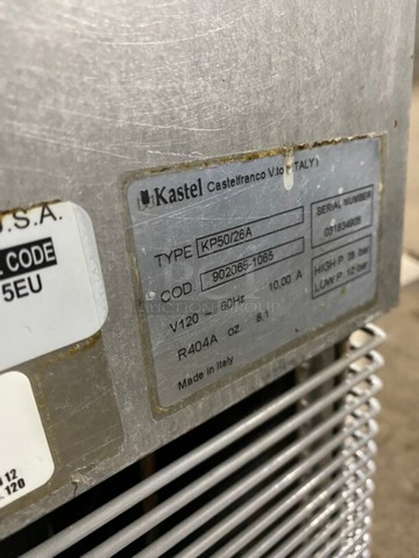 Kold Draft Commercial Undercounter Ice Maker Machine! All Stainless Steel! Model: KP50 SN: 031834905 120V - Image 5 of 7