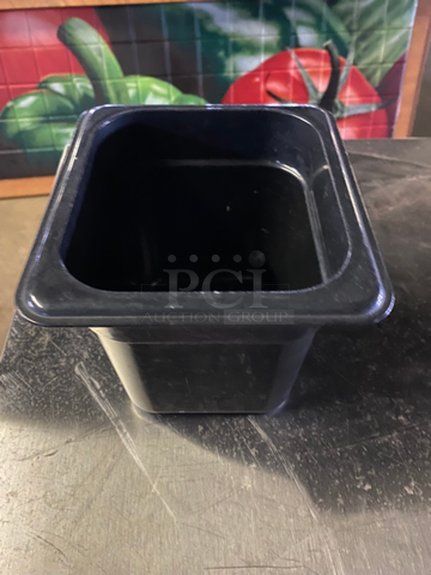 Cambro Black Poly Food Pans! 12x Your Bid! - Image 2 of 5