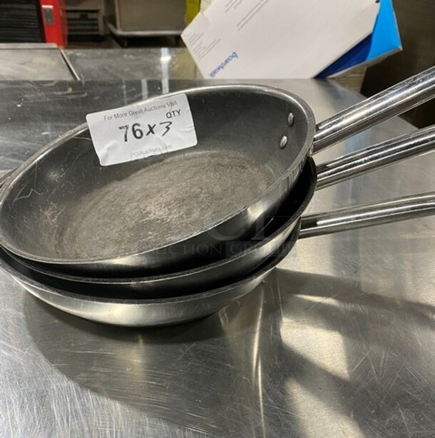 Vigor Stainless Steel Frying Pans! 3x Your Bid! - Image 2 of 7