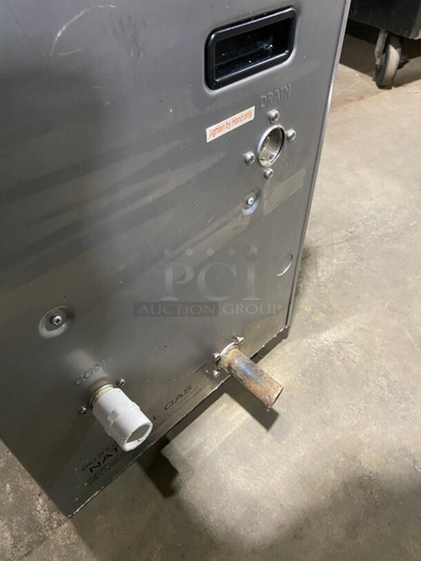 Eternal Natural Gas Powered Condensing Hybrid Water Heater! Model GU145S Serial G1214323! - Image 8 of 9