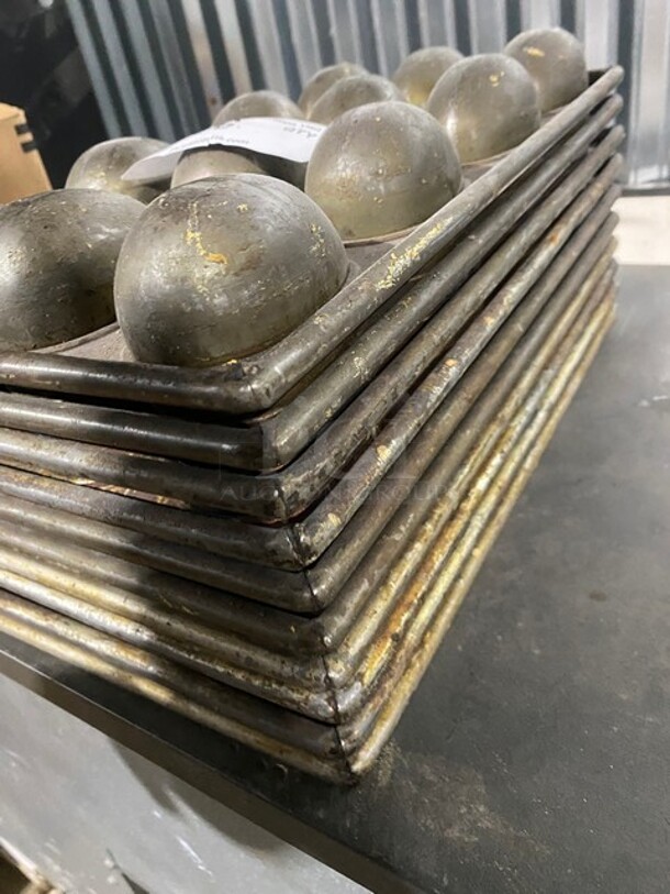 All One Money! Stainless Steel Mini Egg Shape Cake Pans! - Image 2 of 4