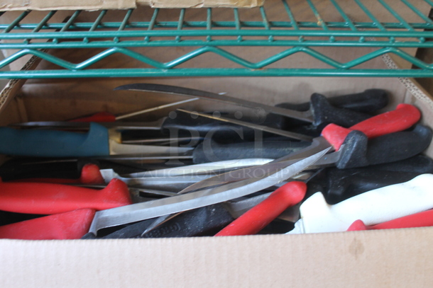 120 SHARPENED Stainless Steel Fillet Knives. 120 Times Your Bid! - Image 1 of 2