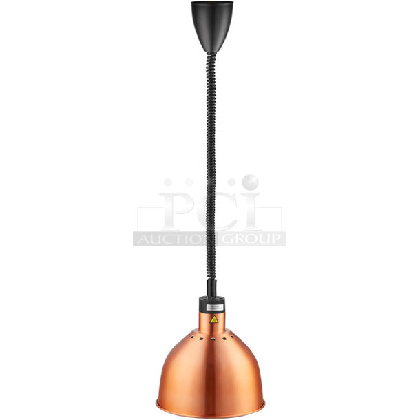 3 BRAND NEW IN BOX! ServIt 423HLR85CR 30-80" Retractable Cord Ceiling Mount Warming Lamps. 120 Volts, 1 Phase. 3 Times Your Bid! - Image 1 of 6