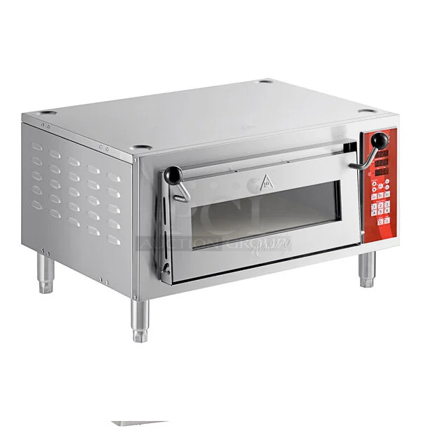 Avantco CO-16 Electric Countertop Oven - Silver/Red for sale online
