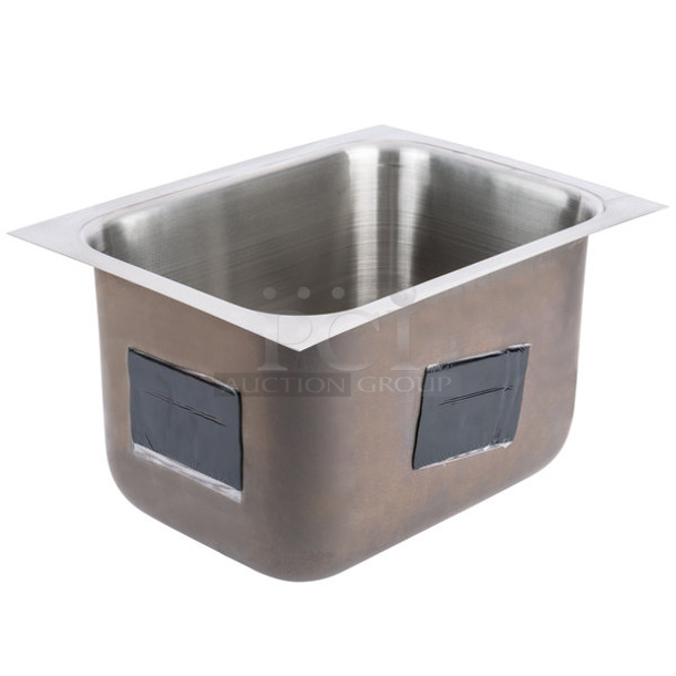 BRAND NEW SCRATCH AND DENT! Advance Tabco 1014A-10 1 Compartment Undermount Sink Bowl 10