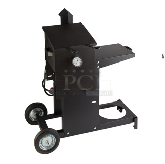 BRAND NEW SCRATCH AND DENT! Backyard Pro 554BPM4G 4 Gallon Liquid Propane Mobile Outdoor Fryer Stand