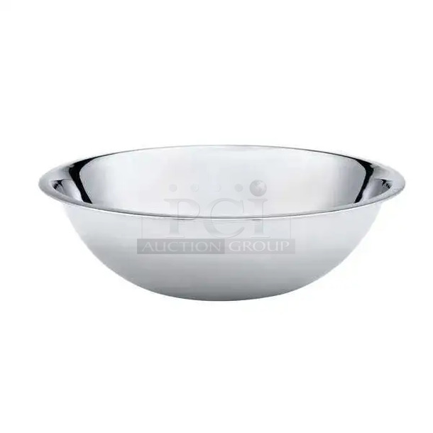 5 BRAND NEW! Browne 574954 Stainless Steel Bowls. 5 Times Your Bid!