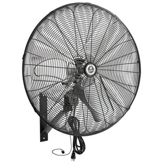 BRAND NEW SCRATCH AND DENT! TPI 910CACU24WO  CACU 24-WO 24" 3-Speed Oscillating Industrial Wall-Mount Fan - 1/4 hp, 3,200 CFM