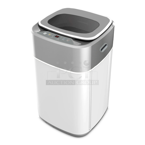 BRAND NEW SCRATCH AND DENT! RCA RPW116 1.0 Cu. ft. Top Load Compact Washing Machine, RPW116, Gray 115 Volts, 1 Phase. Tested and Working! - Image 1 of 7