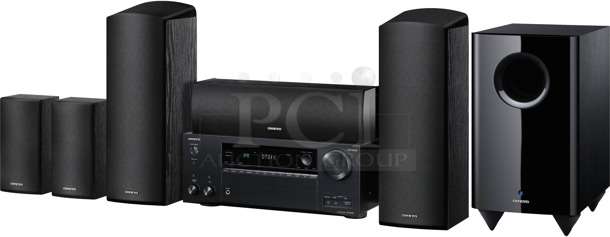 BRAND NEW IN BOX! Onkyo ONKHTS3910 HT-s3910 5.1 Ch Home Theater Receiver And Speaker Package - Image 1 of 4