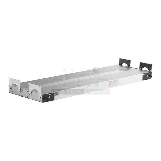 BRAND NEW SCRATCH AND DENT! ServIt 423SW48THDBLA 48" Double Strip Warmer with Dual Toggle Controls. 120 Volts, 1 Phase. - Image 1 of 3