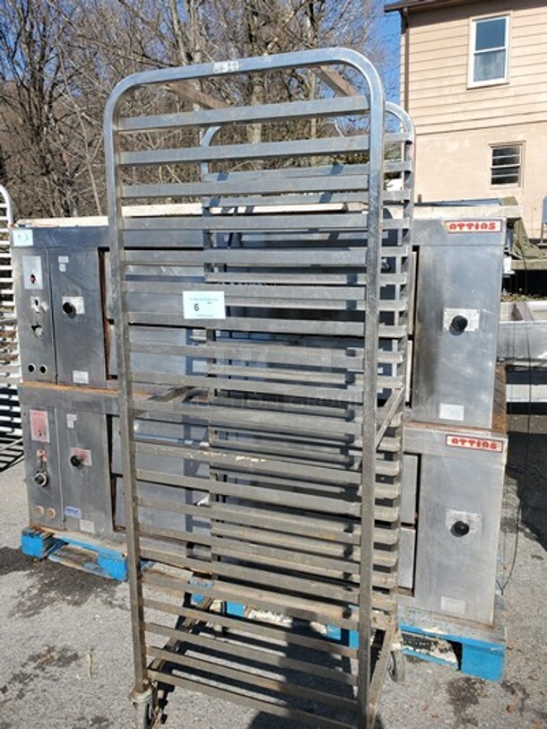 Stainless Steel Cooling Rack On Casters! - Image 2 of 3