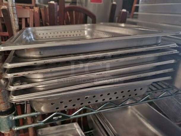 Perforated Stainless Steel Food Pan  - Image 3 of 4