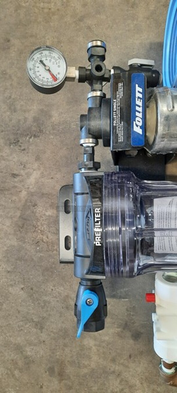 ALL ONE MONEY! BRAND NEW! Lot of Follet Model EV3125-74 Ice Maker/ Water Filter w/ Model 00130245 Filter Cartridge. 15x6x18. - Image 3 of 5