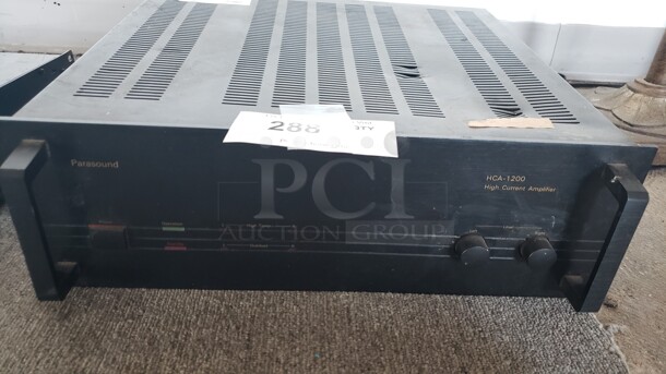 Parasound HCA-1200 High Current Amplifier 

Not tested

(Location 2)