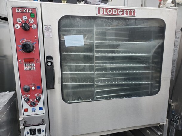 BLODGETT BCX14 Full Size Electric Combi Oven & Steamer w/ Semi Auto Delimer 3PH 208-240V 40X37X56