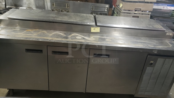 Delfield 000-20191PTC 3-Door Refrigerated Pizza Prep Table! - Image 1 of 8