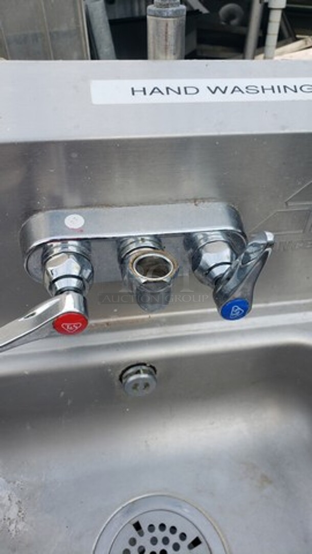 Advance Tabco 7-PS-50 Hand Sink with Splash Mount. No Faucet - Image 2 of 3