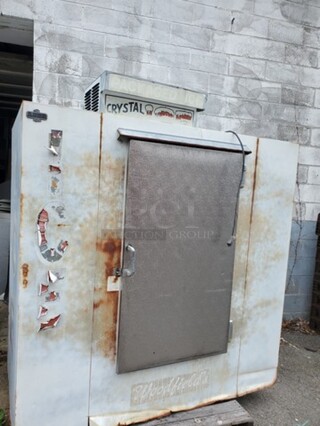 Leer 1-Door Outdoor Ice Merchandiser 64"x37"x63"