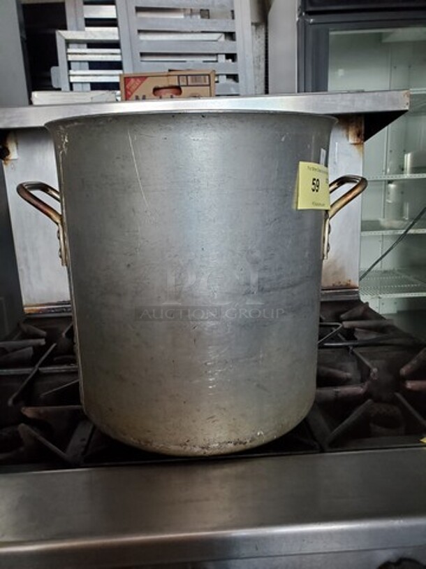 Aluminum Stock Pot 15X16 - Image 1 of 4