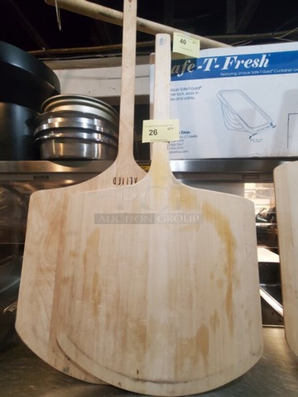 Wood Pizza Peel Brand New! BIDX2 - Image 2 of 3