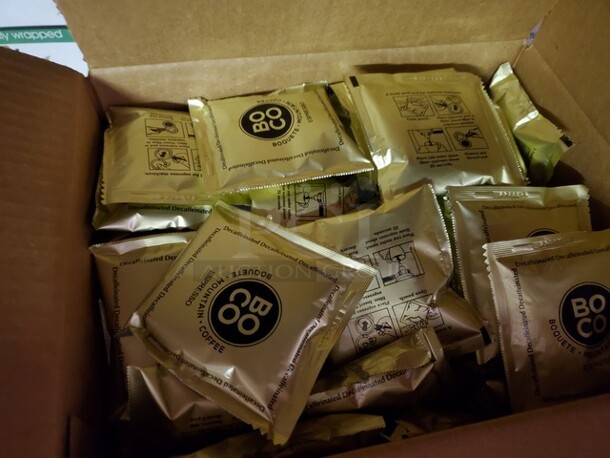 Boquete Mountain Coffee Decaffeinated espresso pods  100/pods/Box individually wrapped BIDX2  - Image 5 of 5