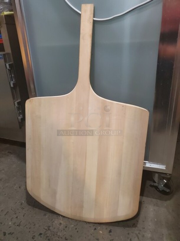 20" x 22" Wooden Pizza Peel with 12" Handle, Brand New! - Image 3 of 4