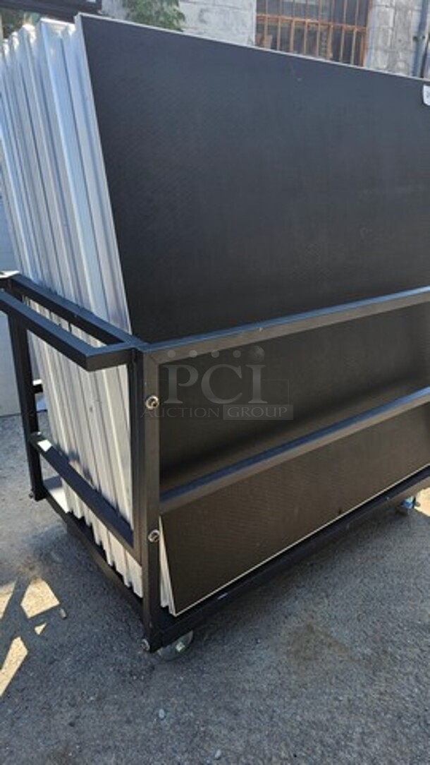 Intelli Quicklock Stage
 
Hardware Included
Each section is 48 x 48 x 15
Six sections in total - Image 2 of 8