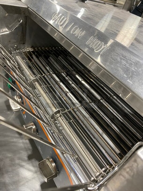Ava Toast Commercial Countertop Conveyor Toaster! All Stainless Steel! On Legs! Model: TT450240 SN: 3305821184T3600D 240V - Image 5 of 8