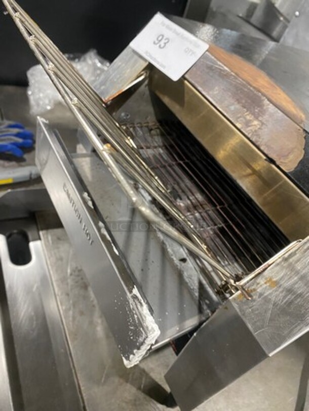 Hatco Commercial Countertop Conveyor Toaster Oven! All Stainless Steel! On Legs! Model: TQ20BA SN: 4978661420! 208V 60HZ 1 Phase! - Image 6 of 8