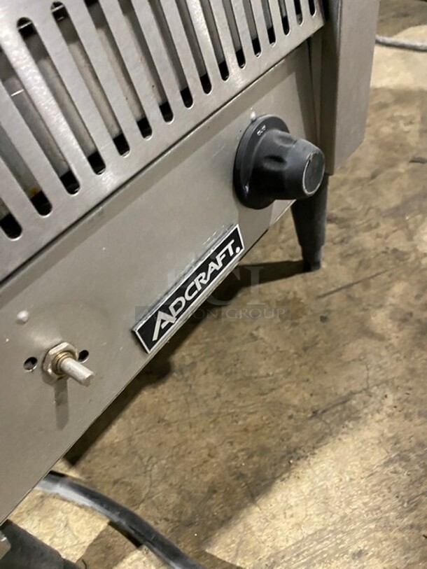Adcraft Countertop Commercial Conveyor Toaster! All Stainless Steel! On Legs! Model: CYT120 SN:05201105044 120V - Image 7 of 8