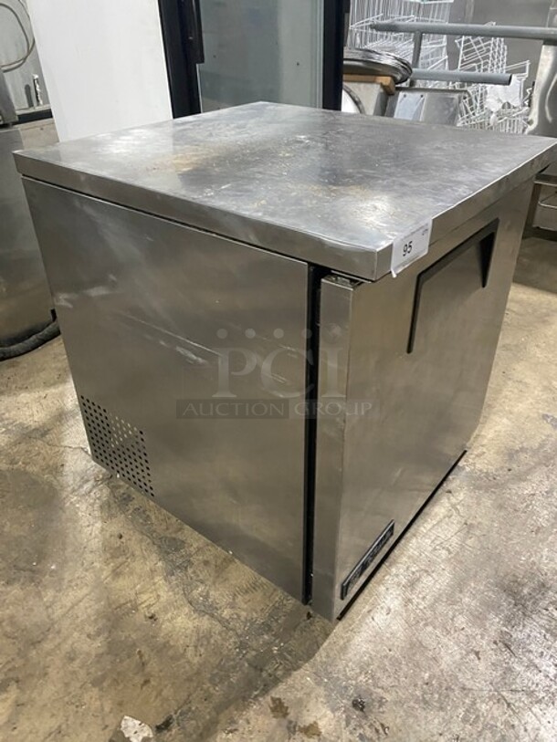 True Commercial Single Door Refrigerated Lowboy/Worktop Cooler! With Poly Coated Rack! All Stainless Steel! Model: TUC27 SN: 14441564! 115V 1Phase! - Image 2 of 9