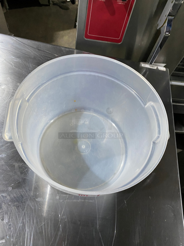 Poly Clear 12Qt Multi-Purpose Container! 2x Your Bid! - Image 3 of 5