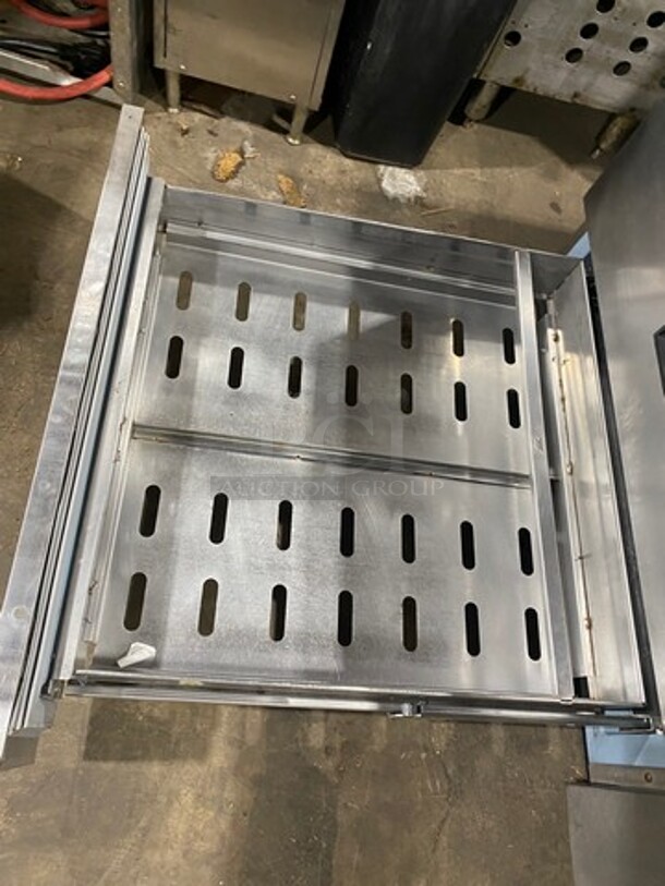 Delfield Commercial Refrigerated 2 Drawer Chef Base! All Stainless Steel! On Casters! SN: 1509150000570 115V 60HZ 1 Phase - Image 6 of 9