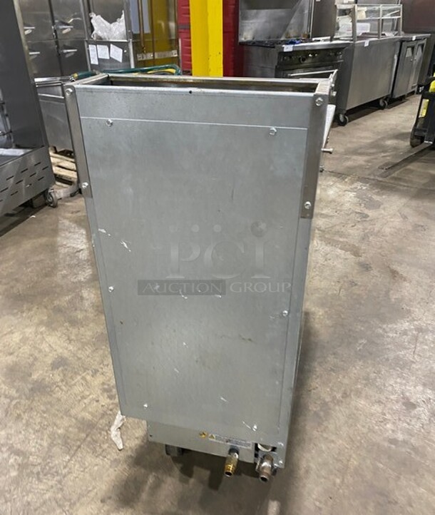 Imperial Commercial Natural Gas Powered Commercial Pasta Cooker/Rethermalizer! With Backsplash! All Stainless Steel! Working When Removed! Model: IRT14GBM SN: 04256821! - Image 3 of 9