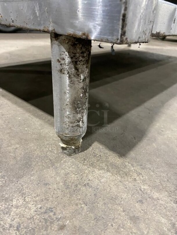 Commercial Electric Powered 3 Well Steam Table! With Storage Space Underneath! All Stainless Steel! On Legs! - Image 8 of 9