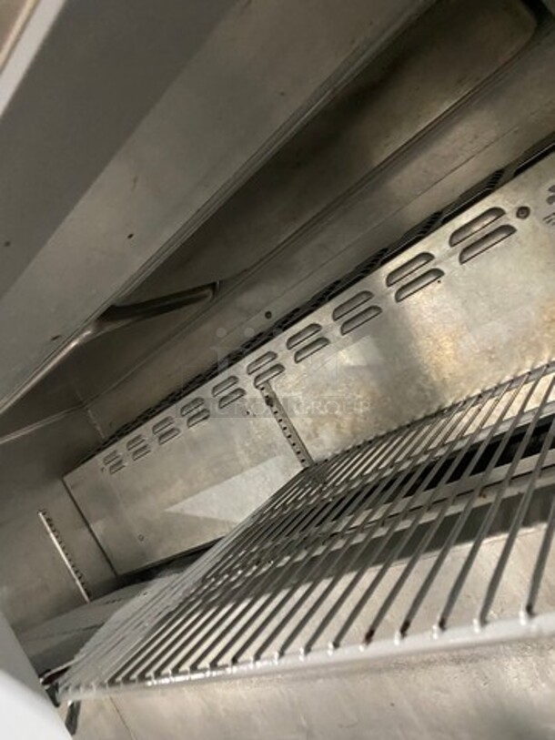 Continental Commercial Refrigerated Sandwich Prep Table! With 2 Door Underneath Storage Space! All Stainless Steel! On Casters! Model: SW4812 SN: 15883879 115V 60HZ 1 Phase - Image 7 of 9