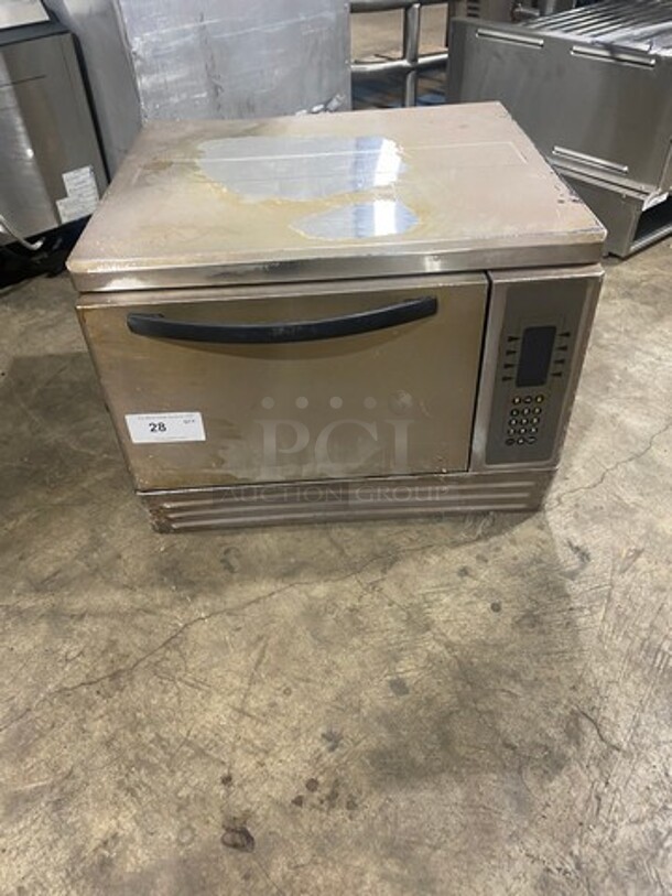 Turbo Chef Commercial Countertop Rapid Cook Oven/ Microwave Oven! All Stainless Steel! Model: NGC - Image 1 of 8