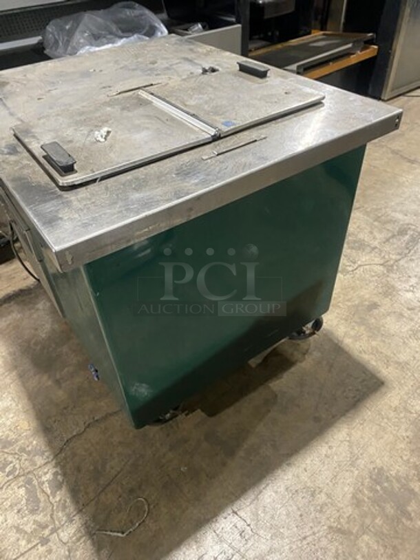Delfield Commercial Worktop/ Ice Cream Counter! On Casters! Model: KCF36 SN: 84784908M 115V 60HZ 1 Phase - Image 2 of 7