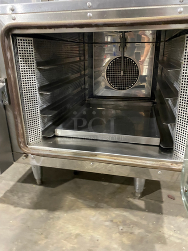 Euroven Commercial Electric Powered Combi Convection Oven! With View Through Door! All Stainless Steel! On Legs! Model: US04UNO2 SN: 04US80009 208/240V 3 Phase - Image 5 of 8