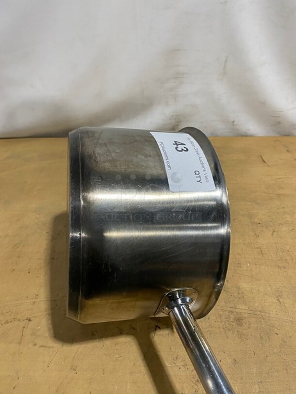 ABC Commercial Heavy Duty Stainless Steel Saucepan! With Lid! - Image 4 of 9