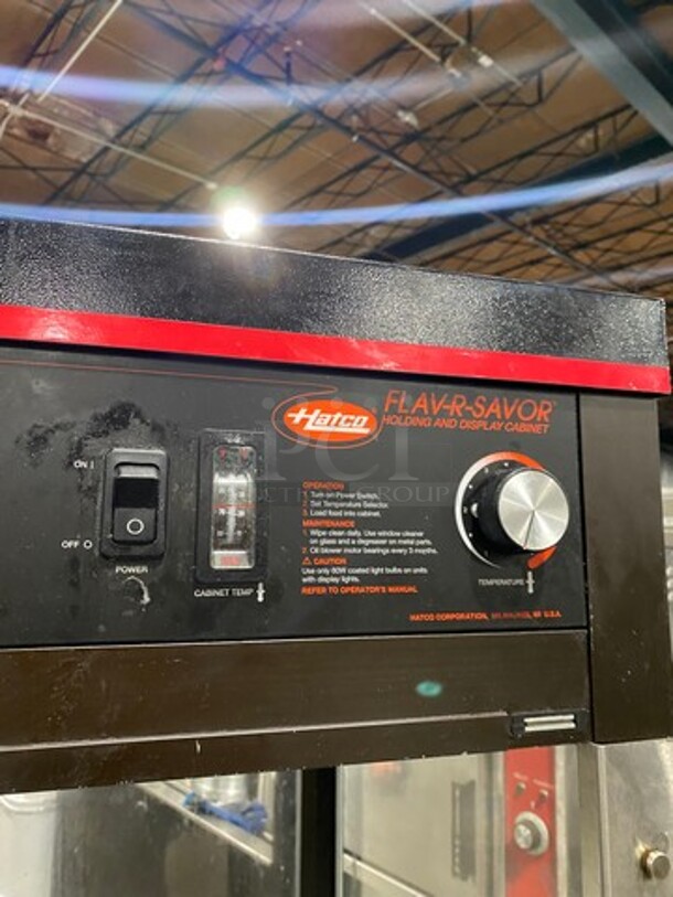 Hatco Commercial Countertop Heated Holding/ Display Cabinet Merchandiser! Model: FST1MN SN: 7969521611 120V 60HZ 1 Phase - Image 7 of 8