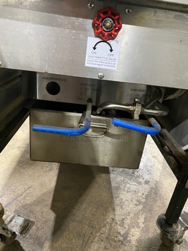LATE MODEL! 2017 Commercial LP Powered Pressure Fryer! All Stainless Steel! On Casters! Model: YXY25D - Image 8 of 12