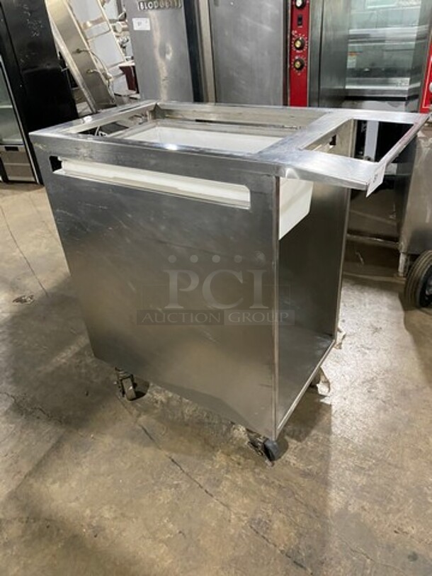 Commercial Breading Station! With Storage Space Underneath! All Stainless Steel! On Casters! - Image 2 of 7