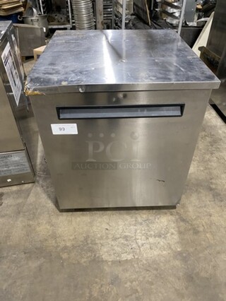 LATE MODEL! Delfield One Door Lowboy/Worktop Cooler! Model 406Star2 Serial 2204820201897! On Casters! 
