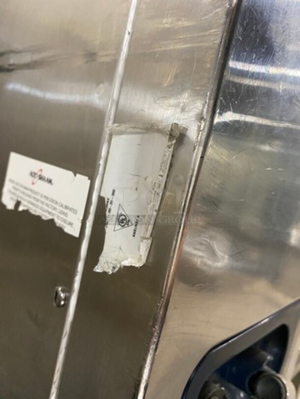 LATE MODEL! Alto Shaam CTP10-10E Stainless Steel Commercial! Electric Powered Combi Convection Oven w/ Stand! 208-240 Volts! 3 Phase! Mode CTP10-10E! Working When Removed! - Image 8 of 9